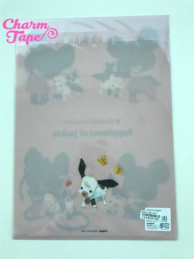 The Bears' School A4 plastic file folder : Pink