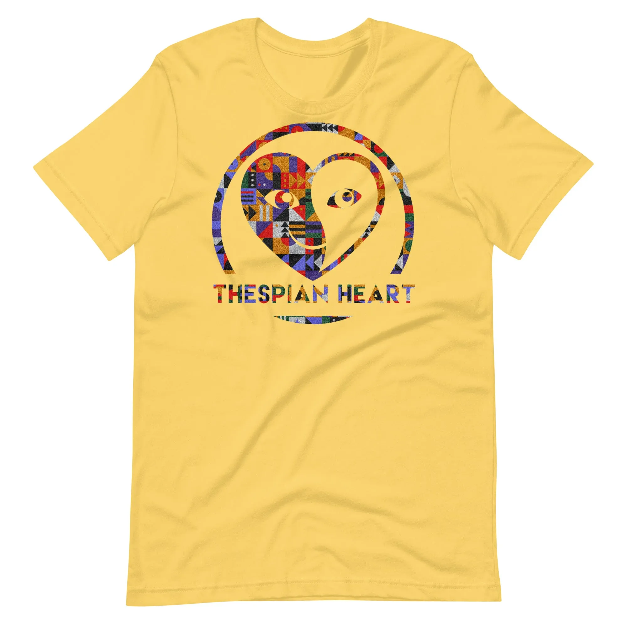 Thespian Heart Logo- Colorful - Short-Sleeve Staple Unisex T-shirt