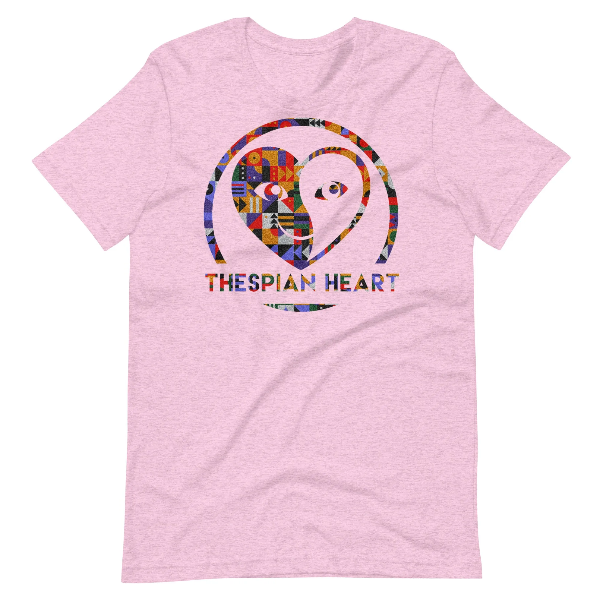 Thespian Heart Logo- Colorful - Short-Sleeve Staple Unisex T-shirt