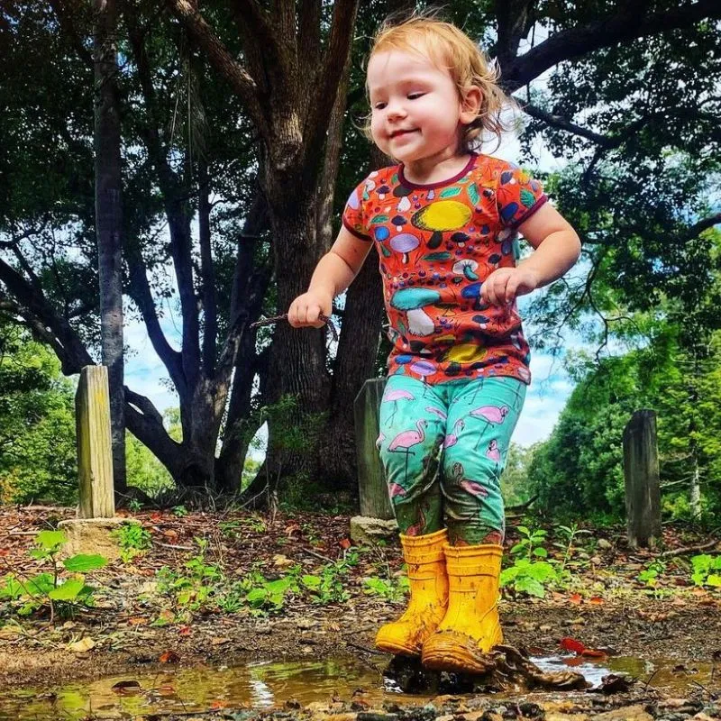 Villervalla Kids Flamingo Leggings