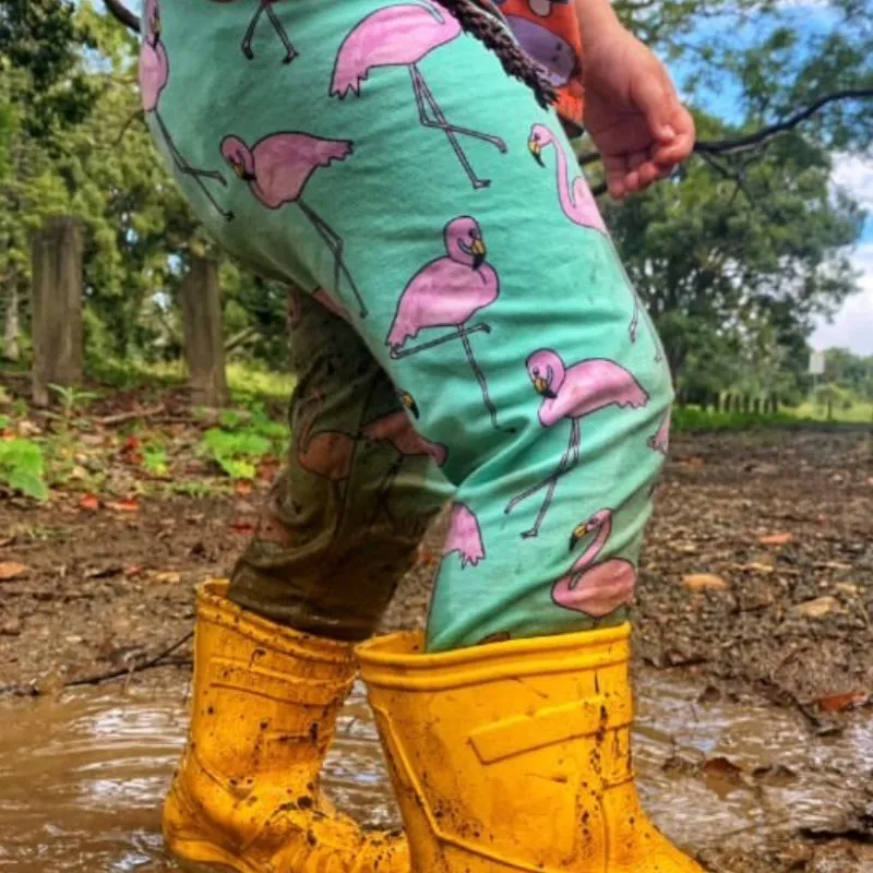 Villervalla Kids Flamingo Leggings