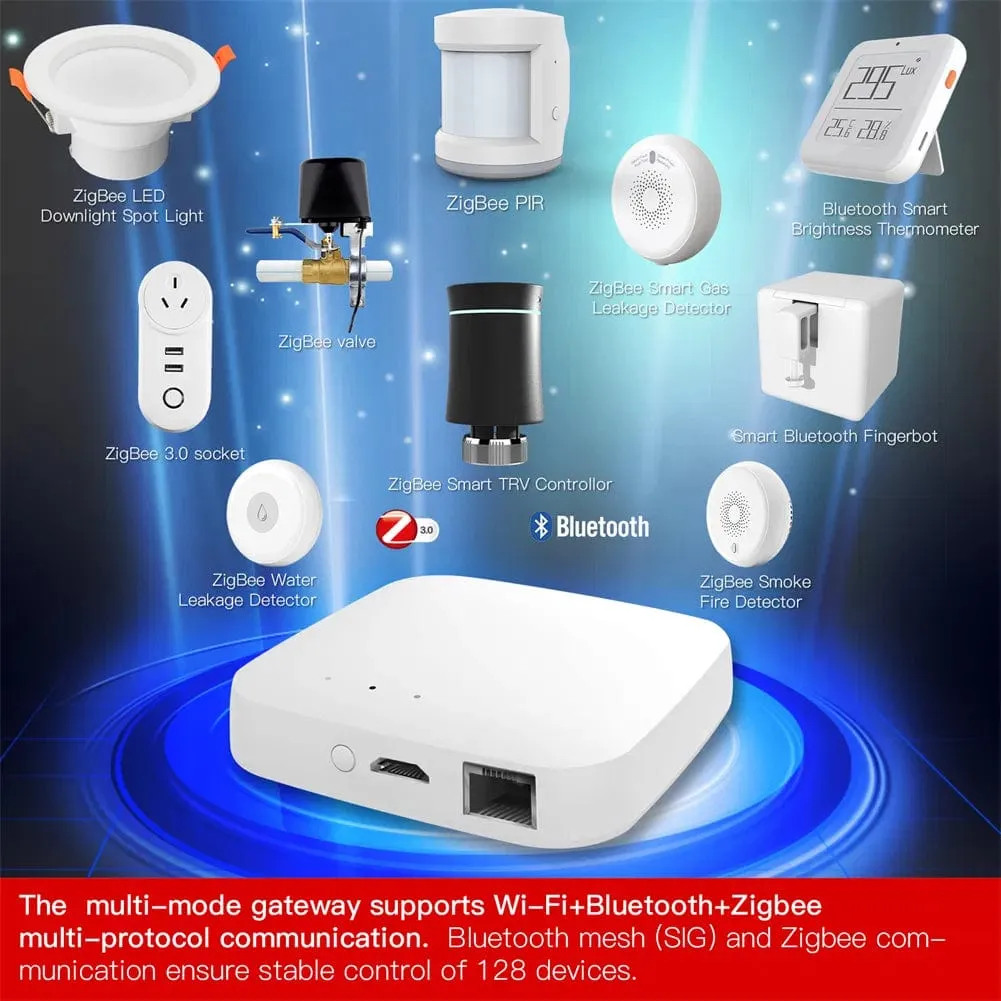 Zigbee Smart Home Multi-Function Gateway Hub – Seamless Control for All Your Devices